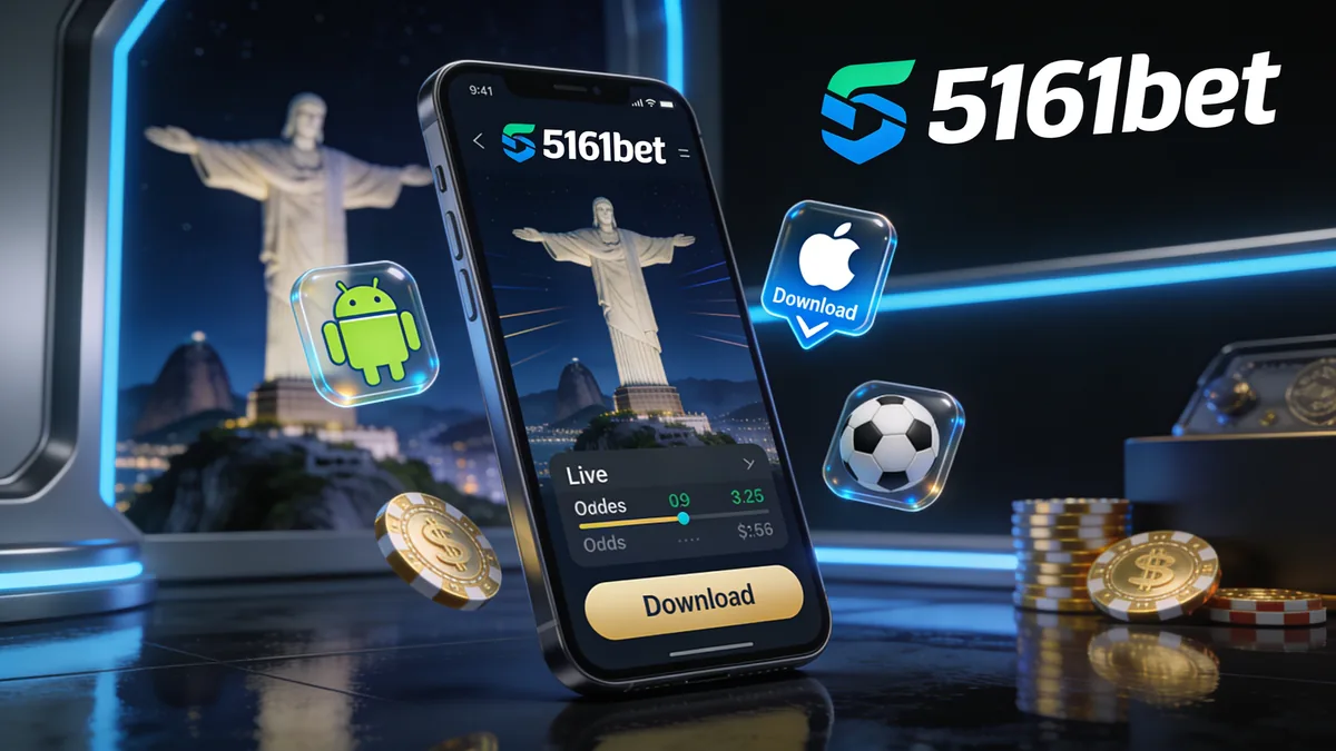Cadastro pelo aplicativo da 5161bet para jogadores no Brasil